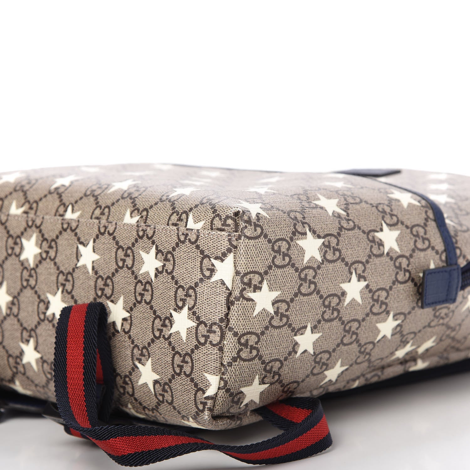 Gucci GG Supreme Monogram Stars Childrens Backpack Beige Ebony Yellow Royal 7 of 12