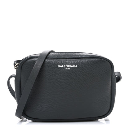 Balenciaga Calfskin Logo XS Everyday Camera Bag Gris Fossile 1 of 11