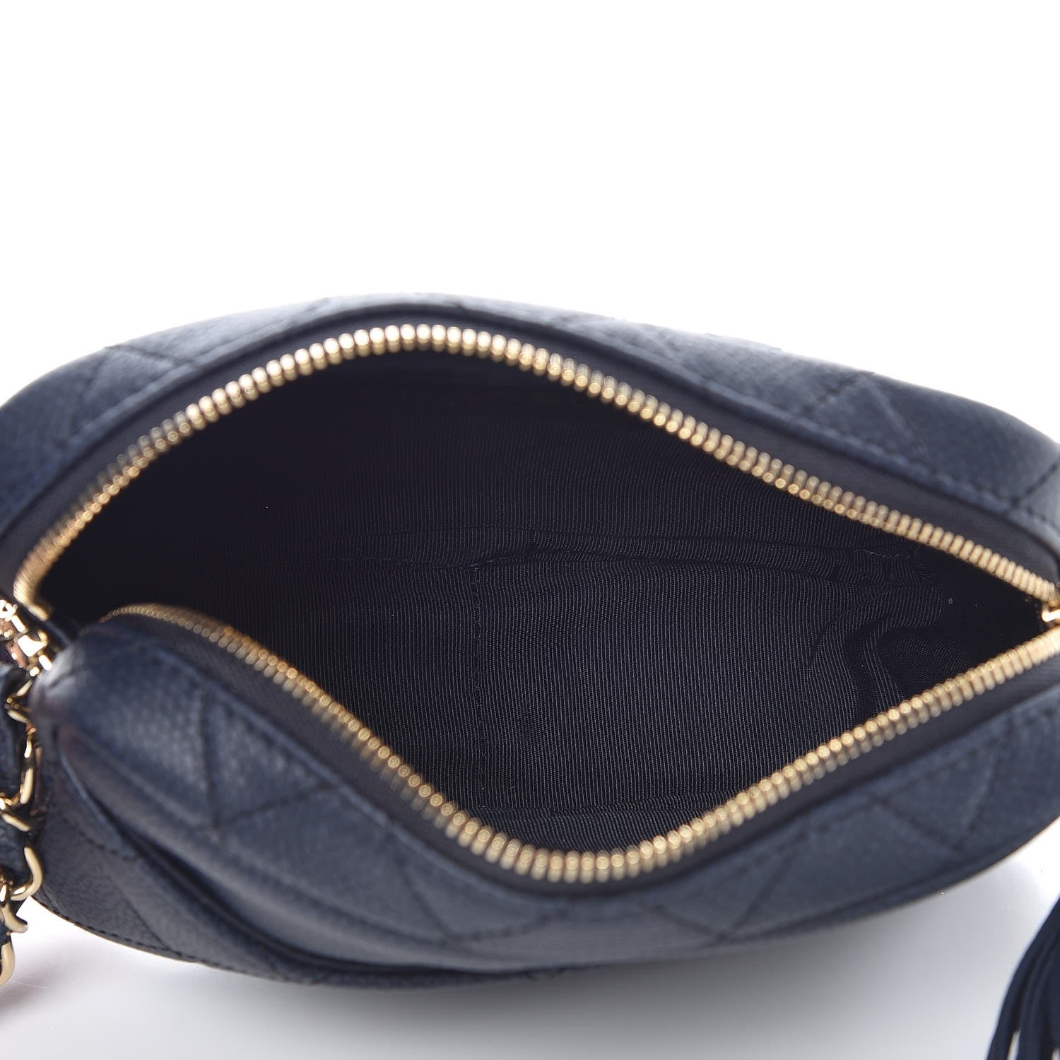 Chanel Caviar Quilted Coco Tassel Camera Case Dark Navy 5 of 8