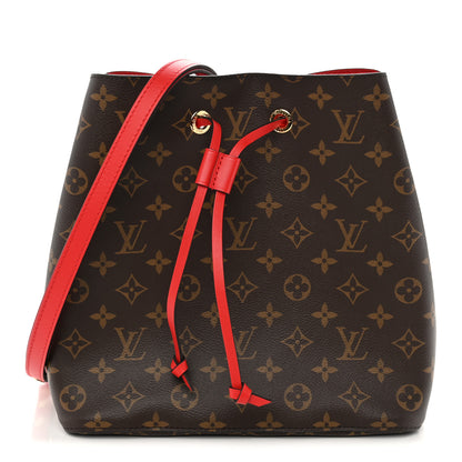 Louis Vuitton Monogram Neonoe MM Coquelicot 1 of 10