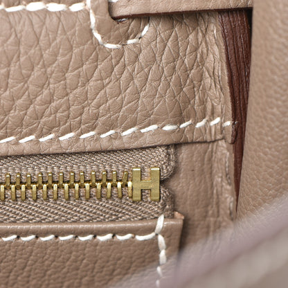 Hermes Togo Kelly Retourne 28 Etoupe 29 of 30