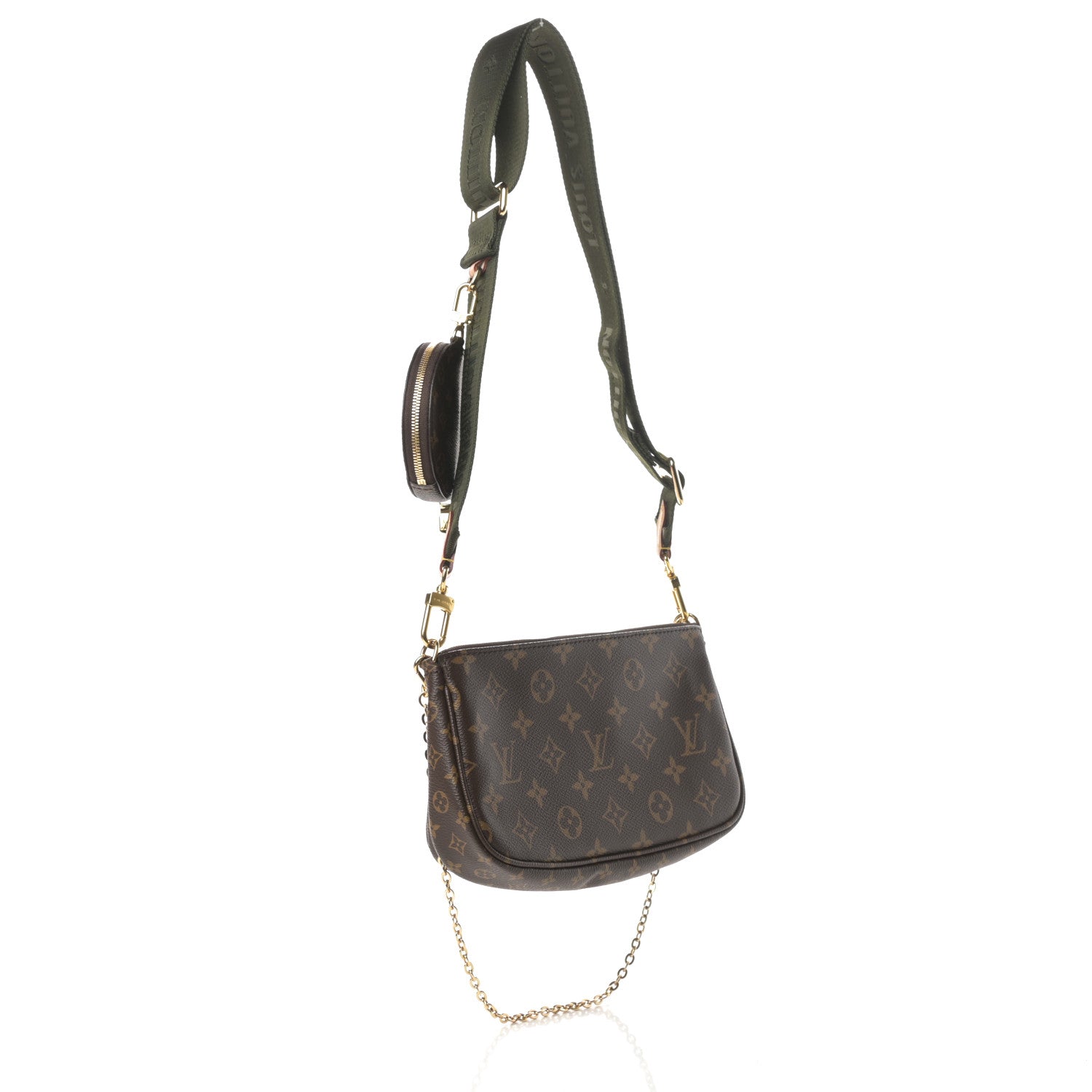 Louis Vuitton Monogram Multi Pochette Accessories Kaki 3 of 13