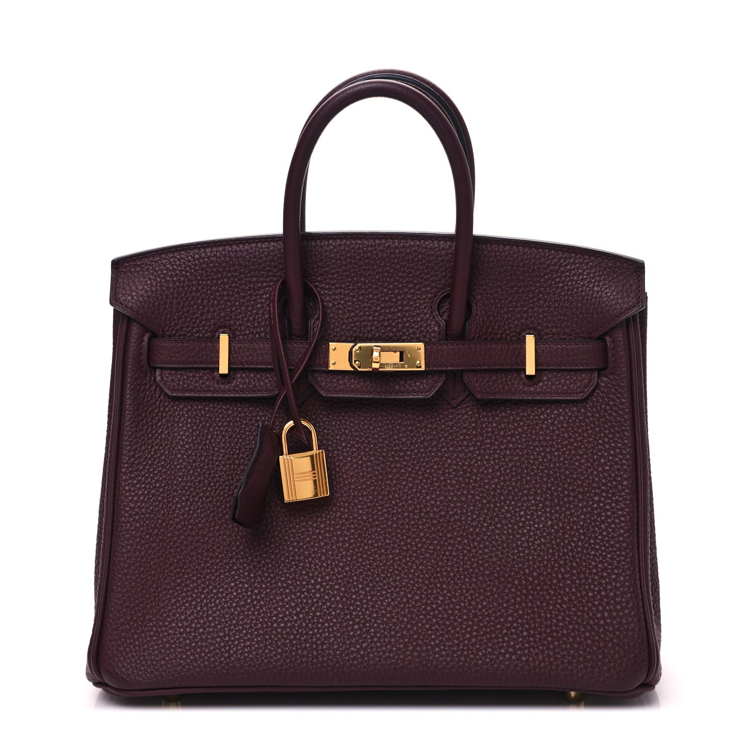 Hermes Togo Birkin 25 Bordeaux 1 of 12