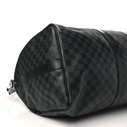 Louis Vuitton Damier Graphite Keepall Bandouliere 55 7 of 9