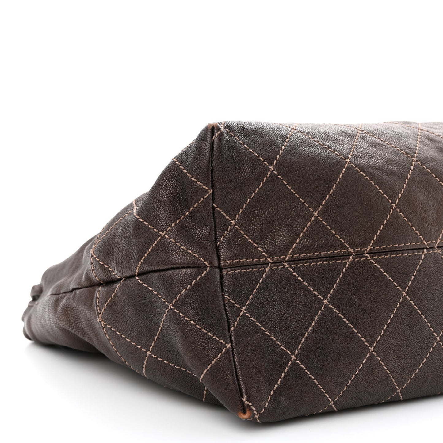 Metallic Calfskin Baby Coco Cabas Bronze