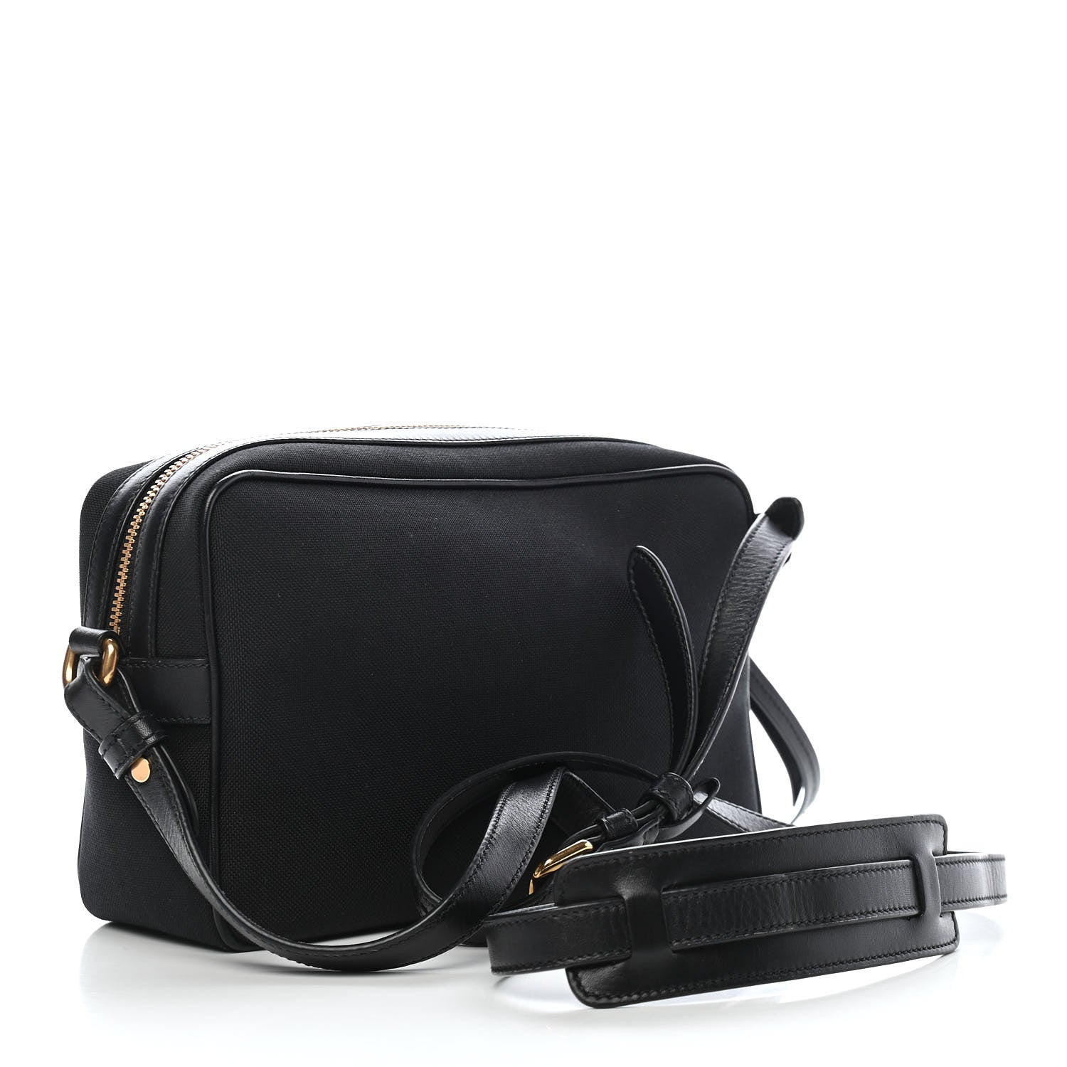 Prada Jacquard Logo Camera Bag Black 5 of 24