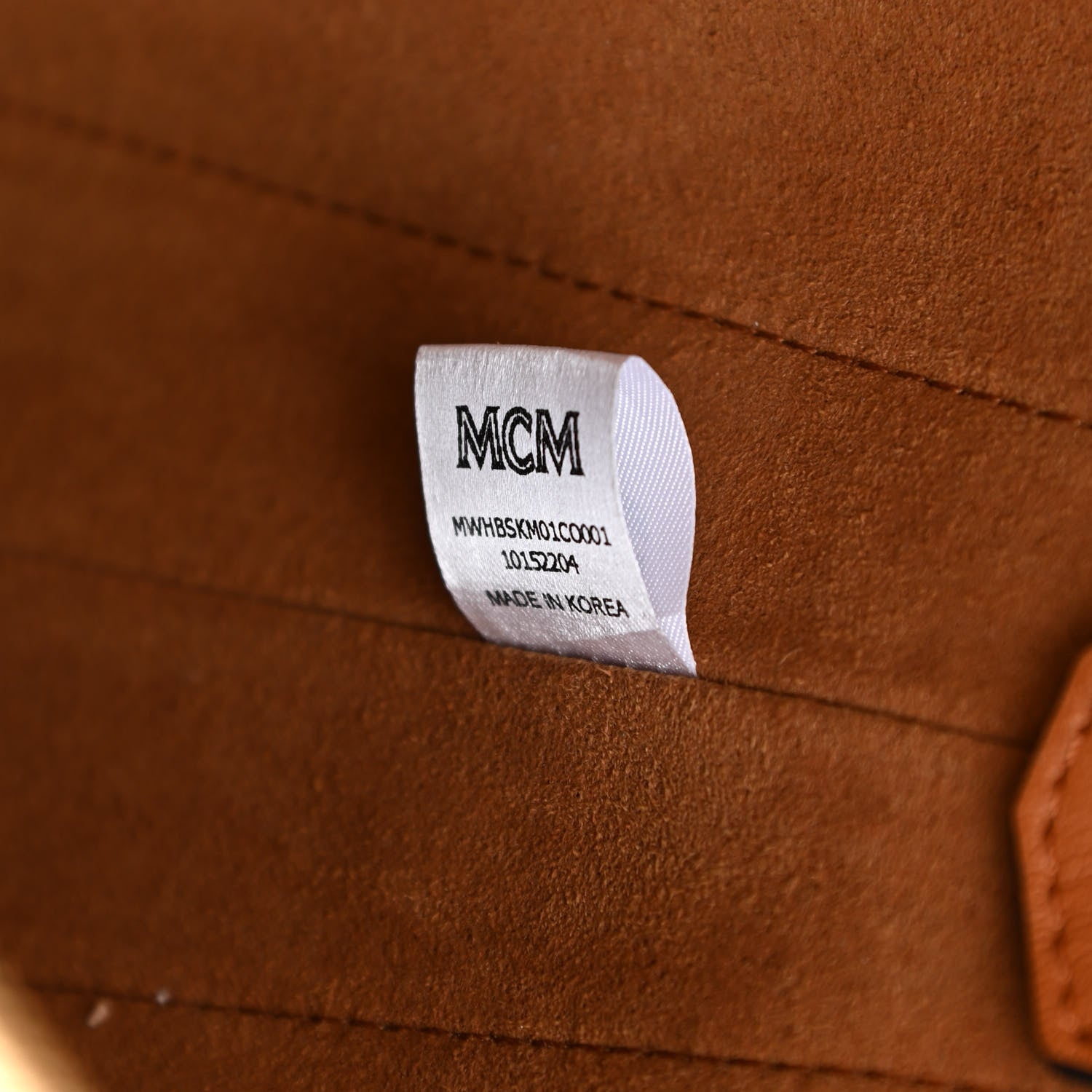 MCM Visetos Large Klara Hobo Cognac 5 of 6