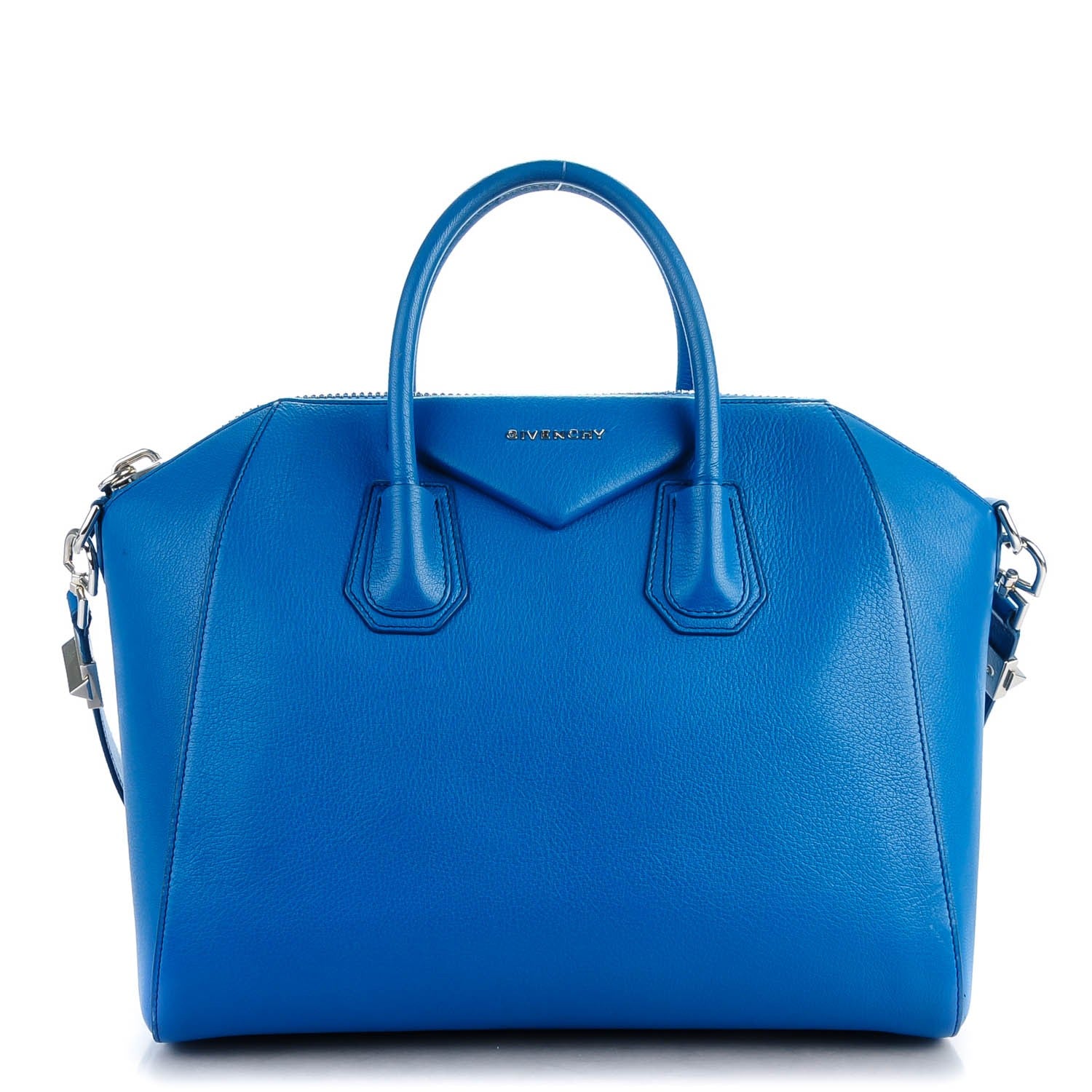 Givenchy Sugar Goatskin Medium Antigona Mineral Blue 1 of 8