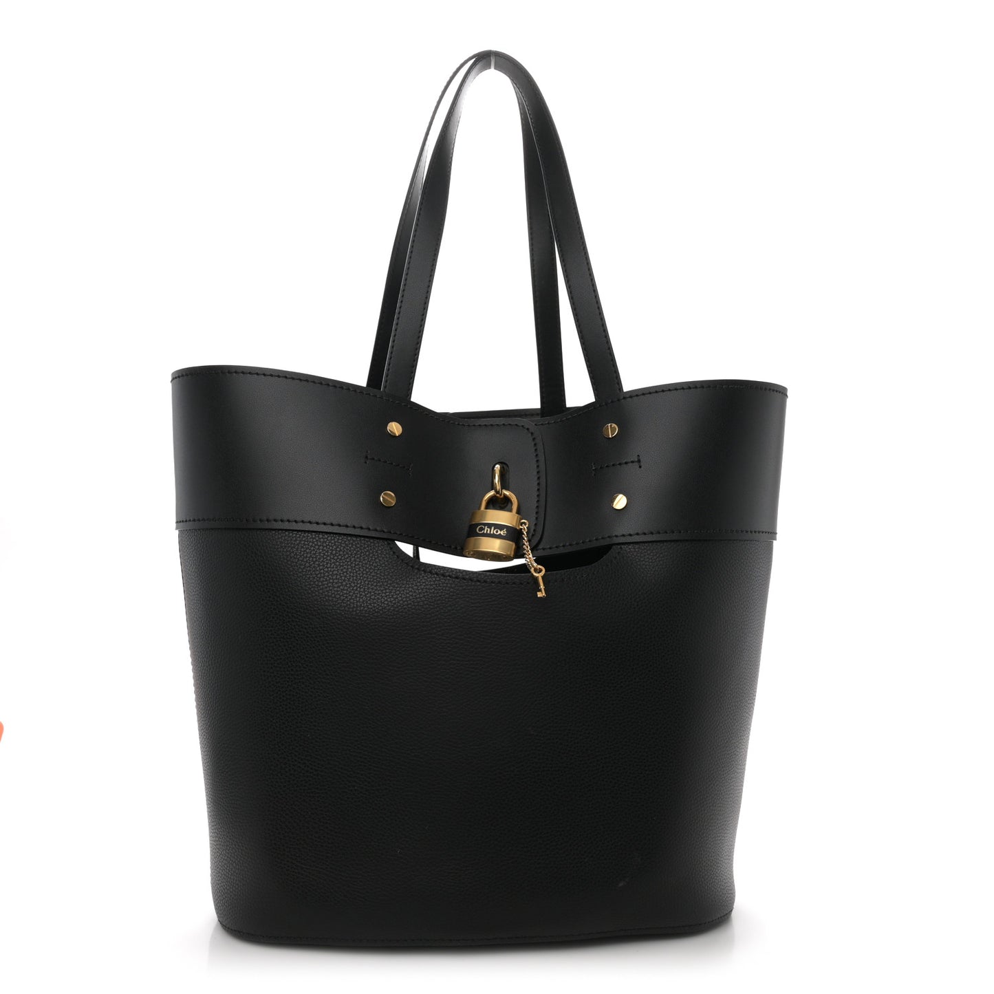 Smooth Grained Calfskin Medium Aby Tote