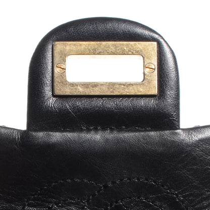 Chanel Aged Calfskin 2.55 Reissue Phone Case Black 7 of 10