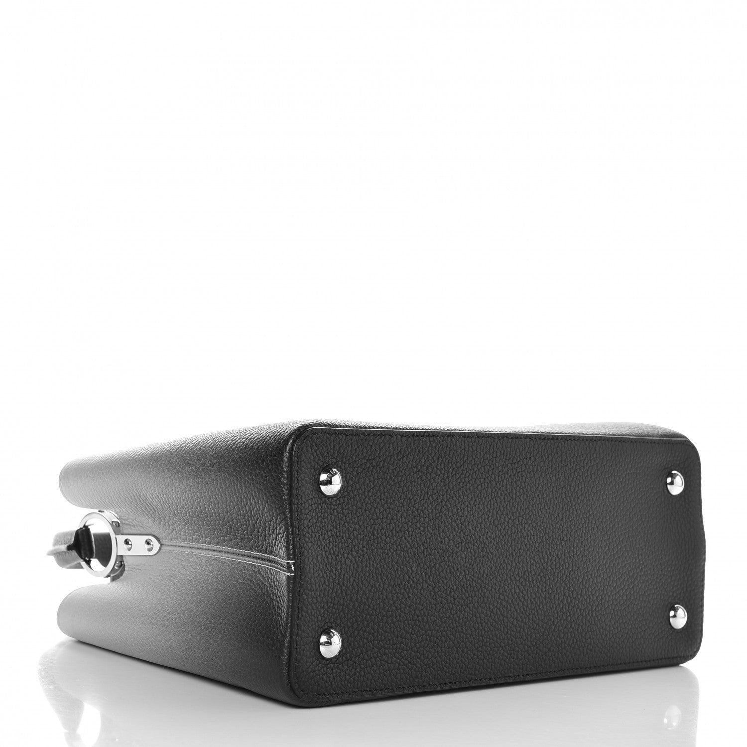 Louis Vuitton Taurillon Capucines MM Cloudy Black 4 of 6