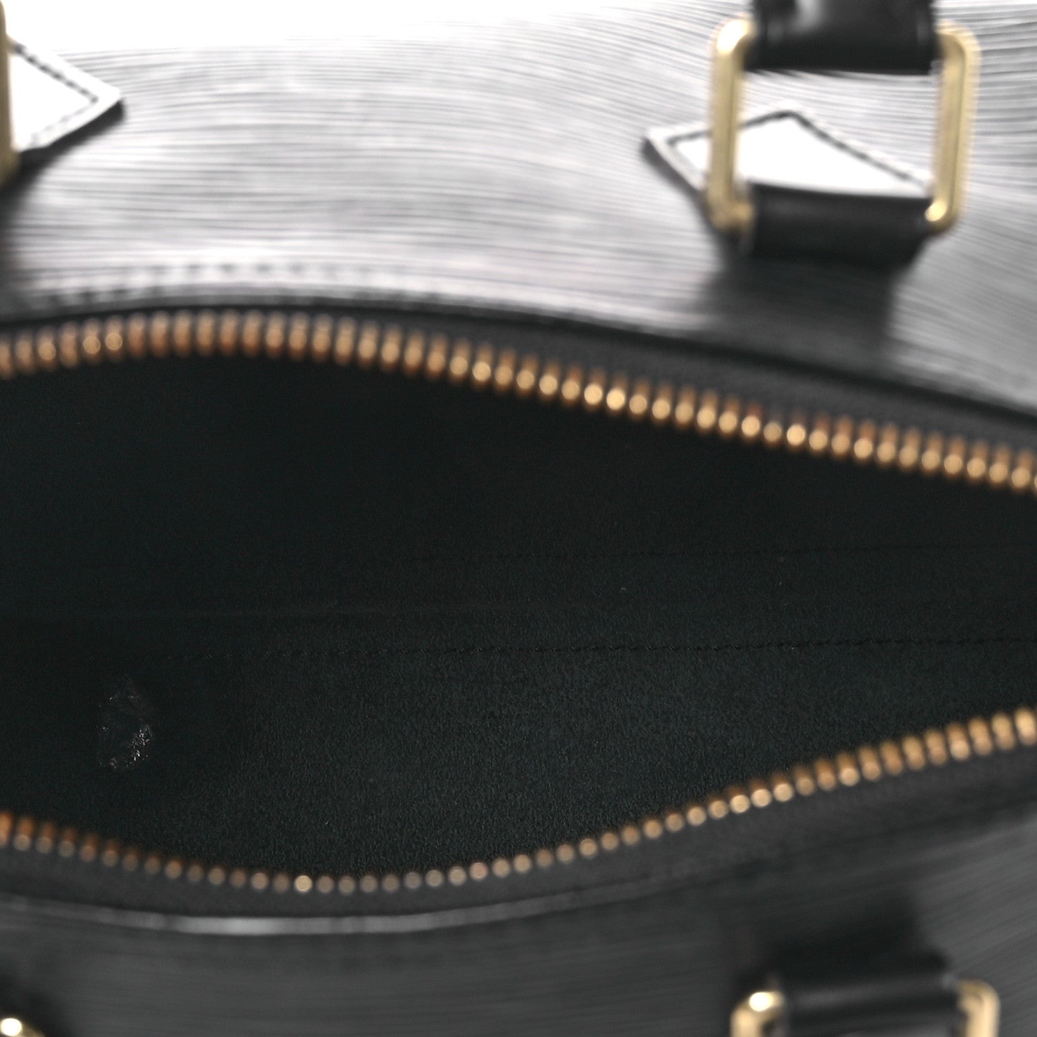 Louis Vuitton Epi Speedy 25 Black 4 of 13