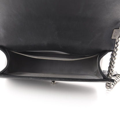 Chanel Calfskin Double Stitch Medium Boy Flap Black 5 of 17