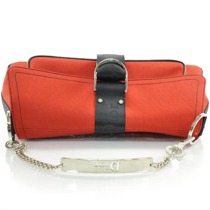 Christian Dior Silk Jersey Hardcore Bag Red 5 of 9