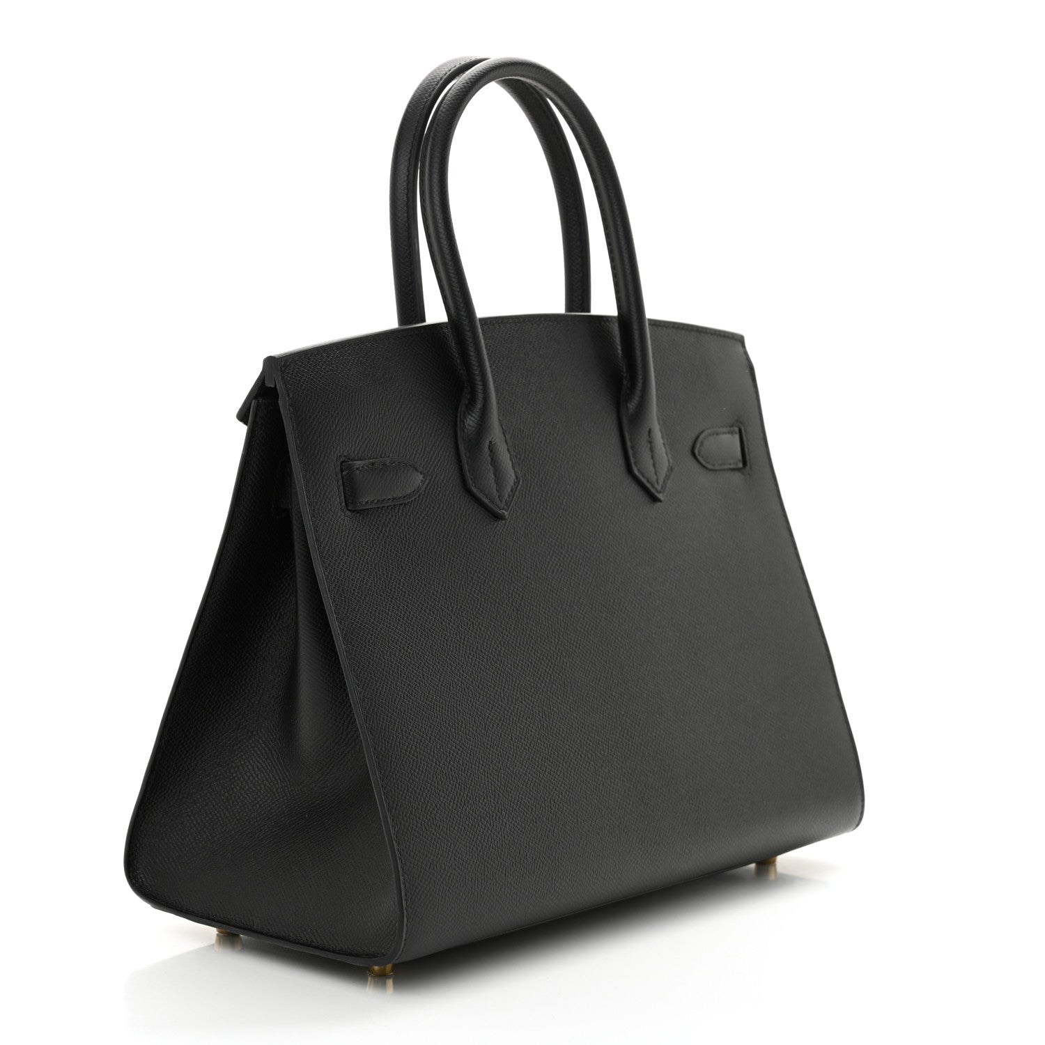 Hermes Madame Calfskin Birkin Sellier 30 Black 3 of 11