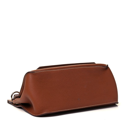 Hermes Taurillon Clemence Jypsiere 31 Gold 4 of 8