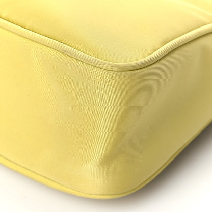Prada Tessuto Nylon Saffiano Mini Re-Edition 2000 Bag Ananas 10 of 10