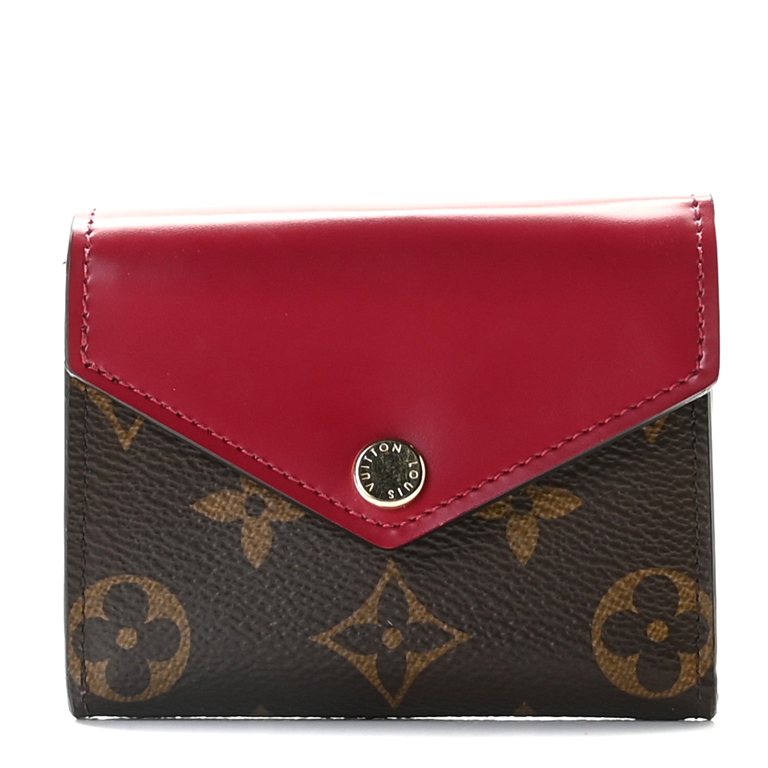 Louis Vuitton Monogram Zoe Wallet Fuchsia 1 of 9