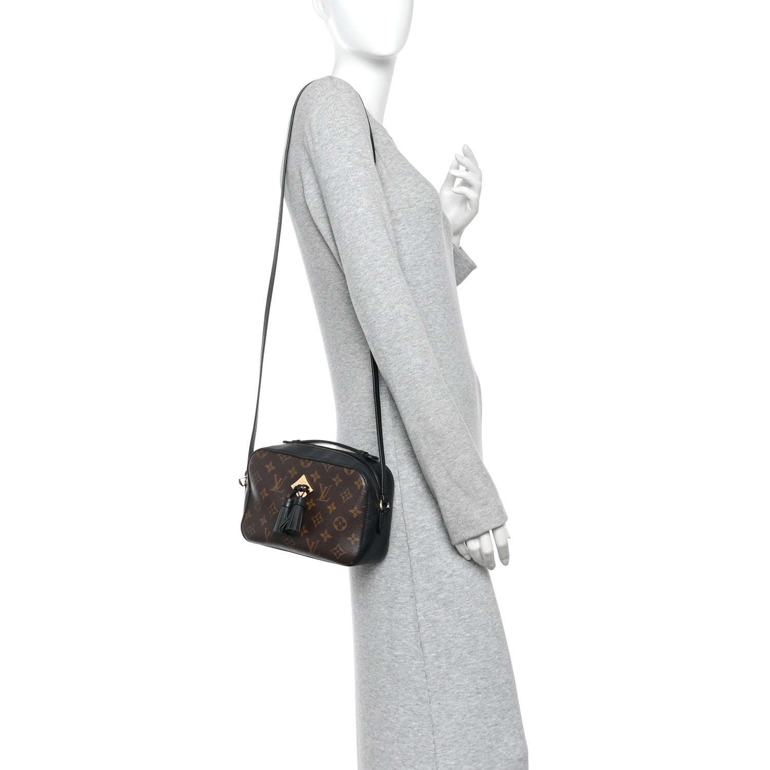 Louis Vuitton Monogram Saintonge Black 2 of 11