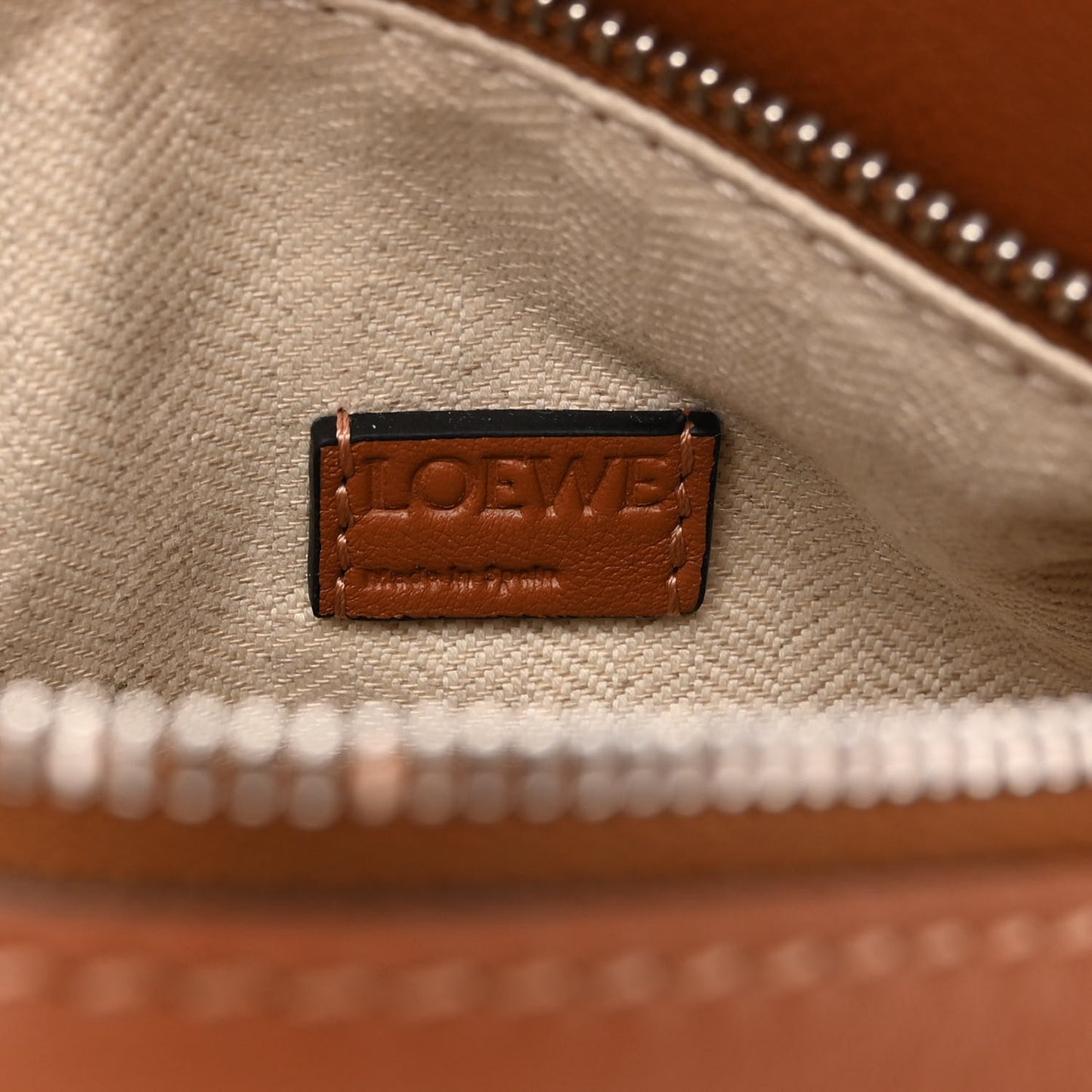 Calfskin Mini Puzzle Bag Tan