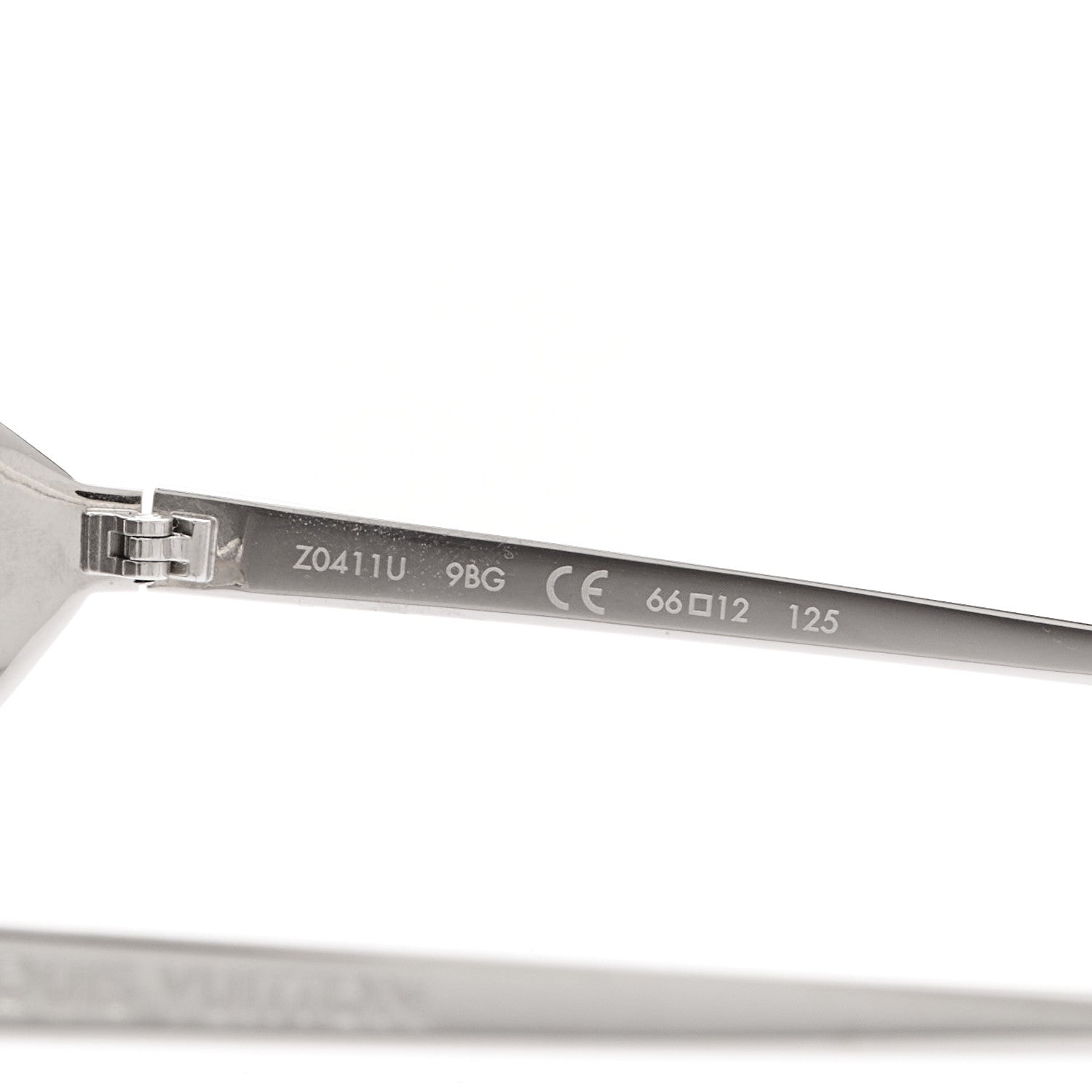 Louis Vuitton Laurel Round Sunglasses Z0411U Silver 6 of 7