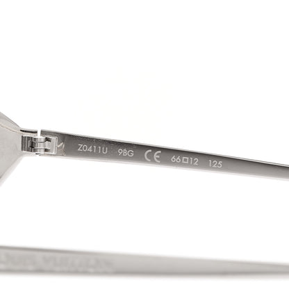 Louis Vuitton Laurel Round Sunglasses Z0411U Silver 6 of 7