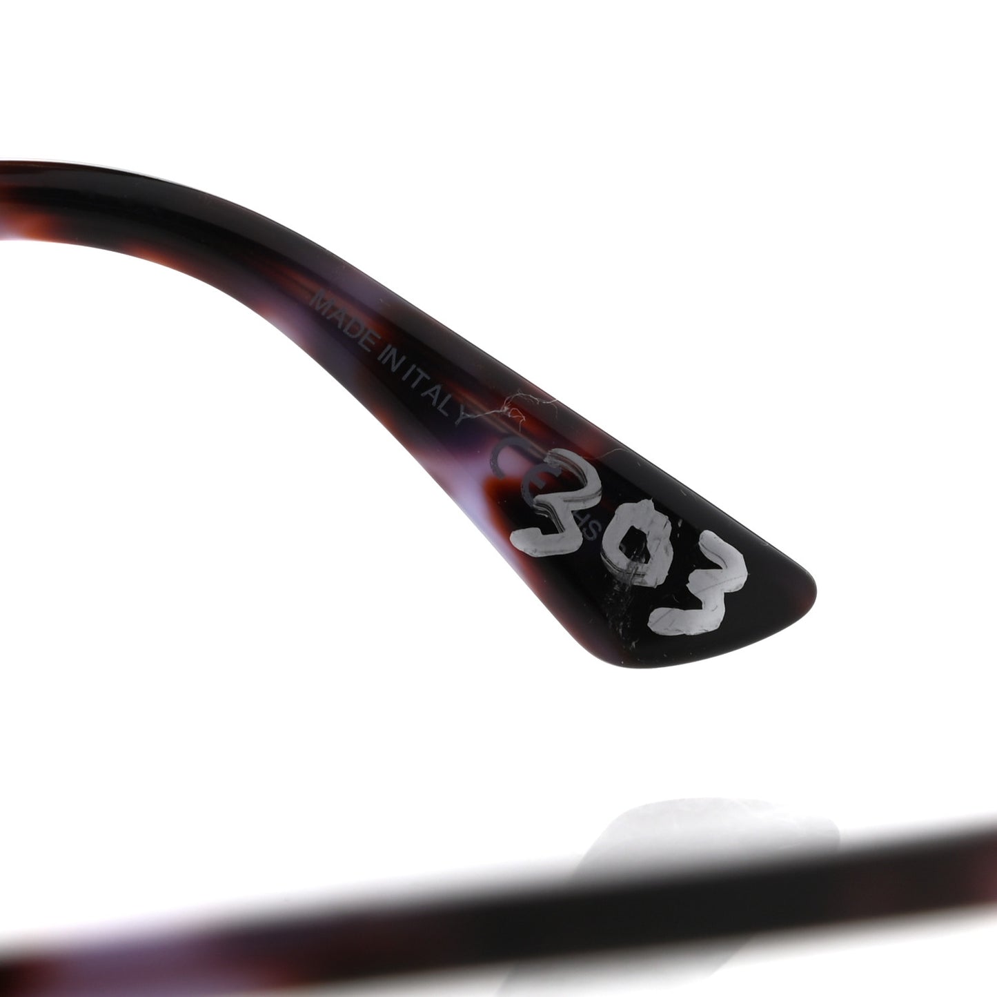 Metal Lambskin So Real Sunglasses Beige