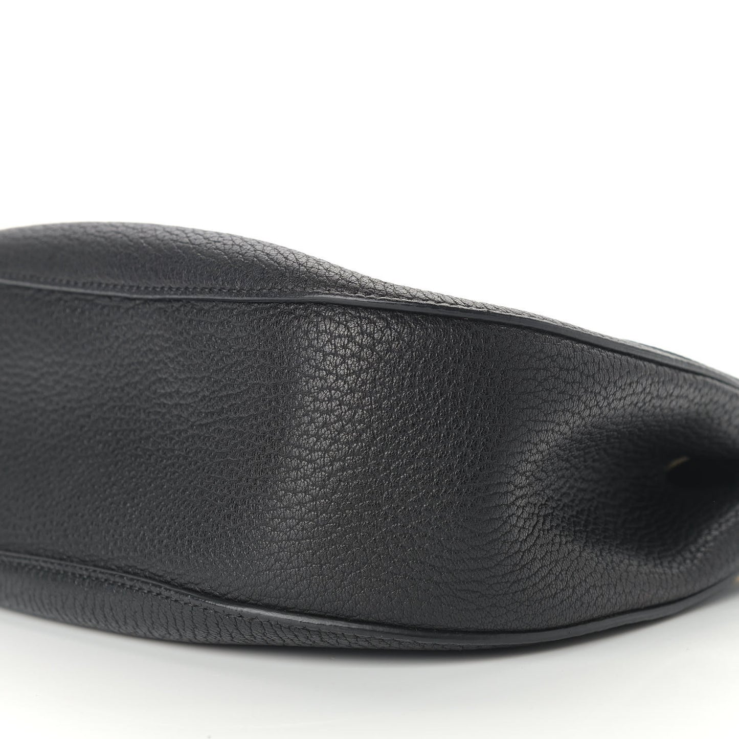 Grained Lambskin Mini Drew Shoulder Bag Black