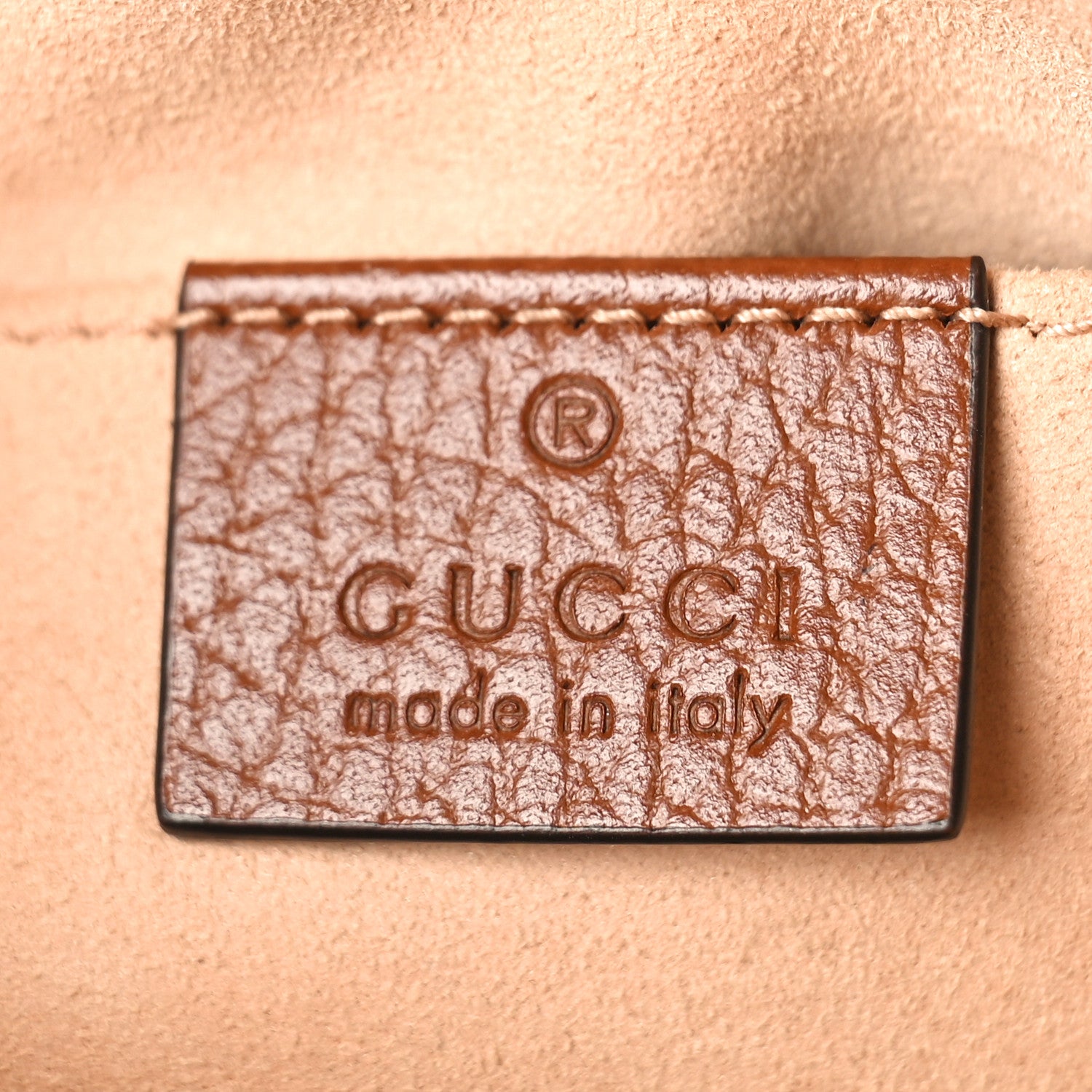 Gucci New Denim GG Monogram Dollar Calfskin Mini Ophidia Shoulder Bag Blue Tea Cuir Epilog 6 of 10