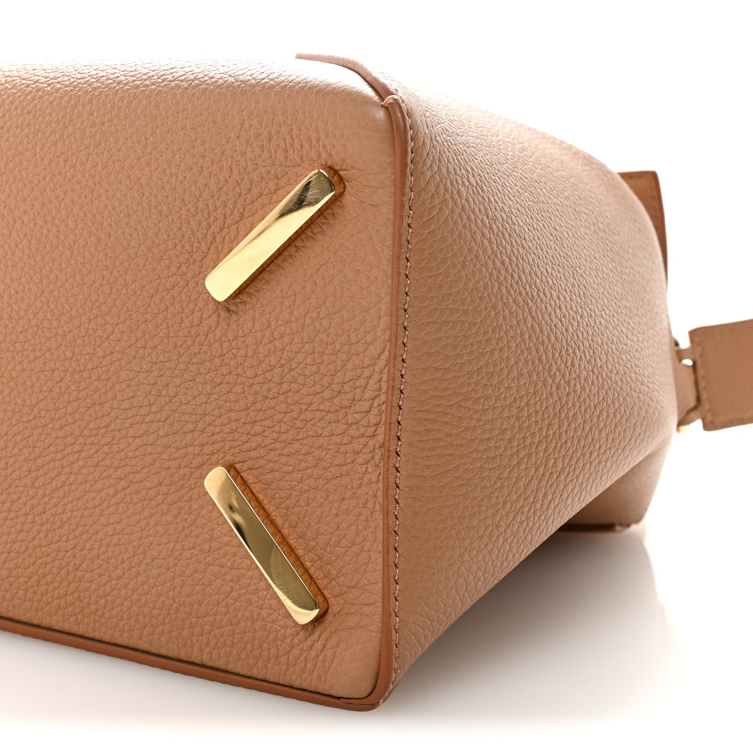 Loewe Grained Calfskin Medium Puzzle Edge Bag Toffee 9 of 9