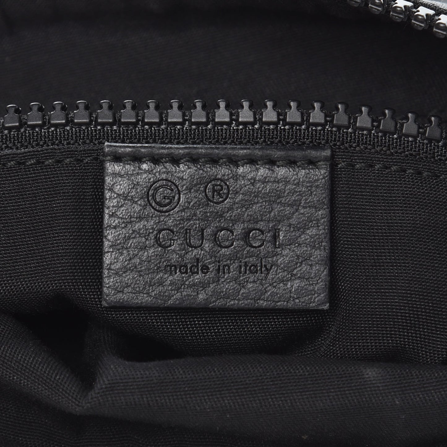 Nylon Monogram Mini Flat Messenger Bag Black