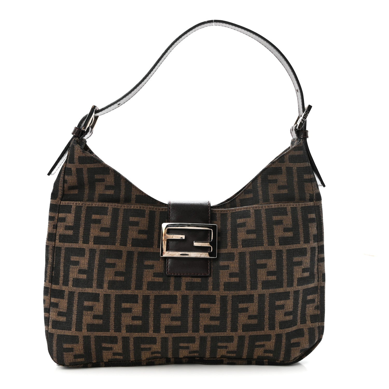 Fendi Zucca Hobo Tobacco 1 of 9