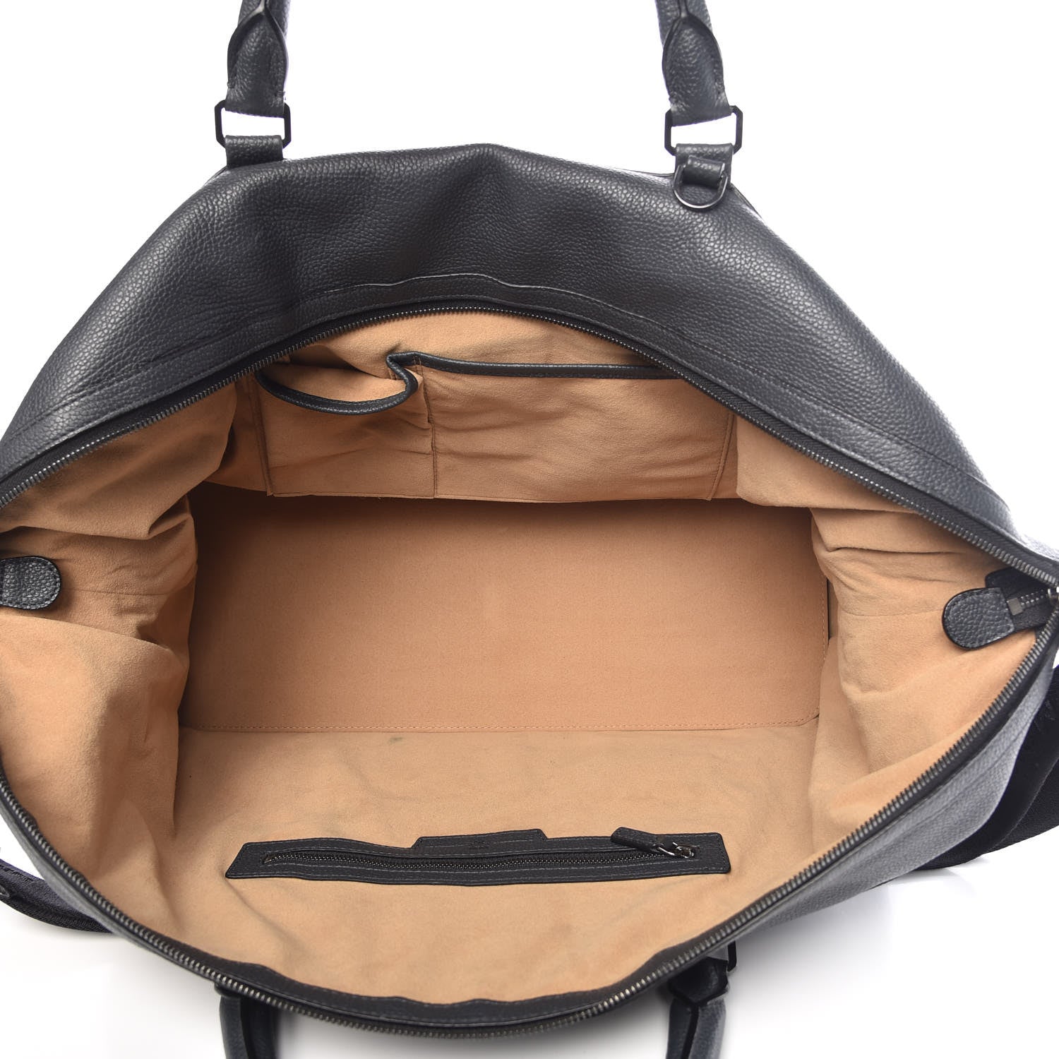 MCM Calfskin Weekender Bag Phantom Grey 5 of 19