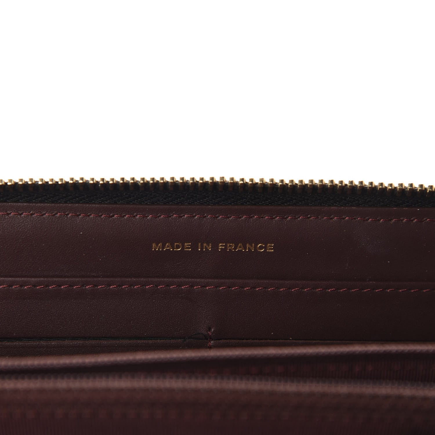 Chanel Caviar Quilted Large Gusset Zip Around Wallet Black 7 of 8