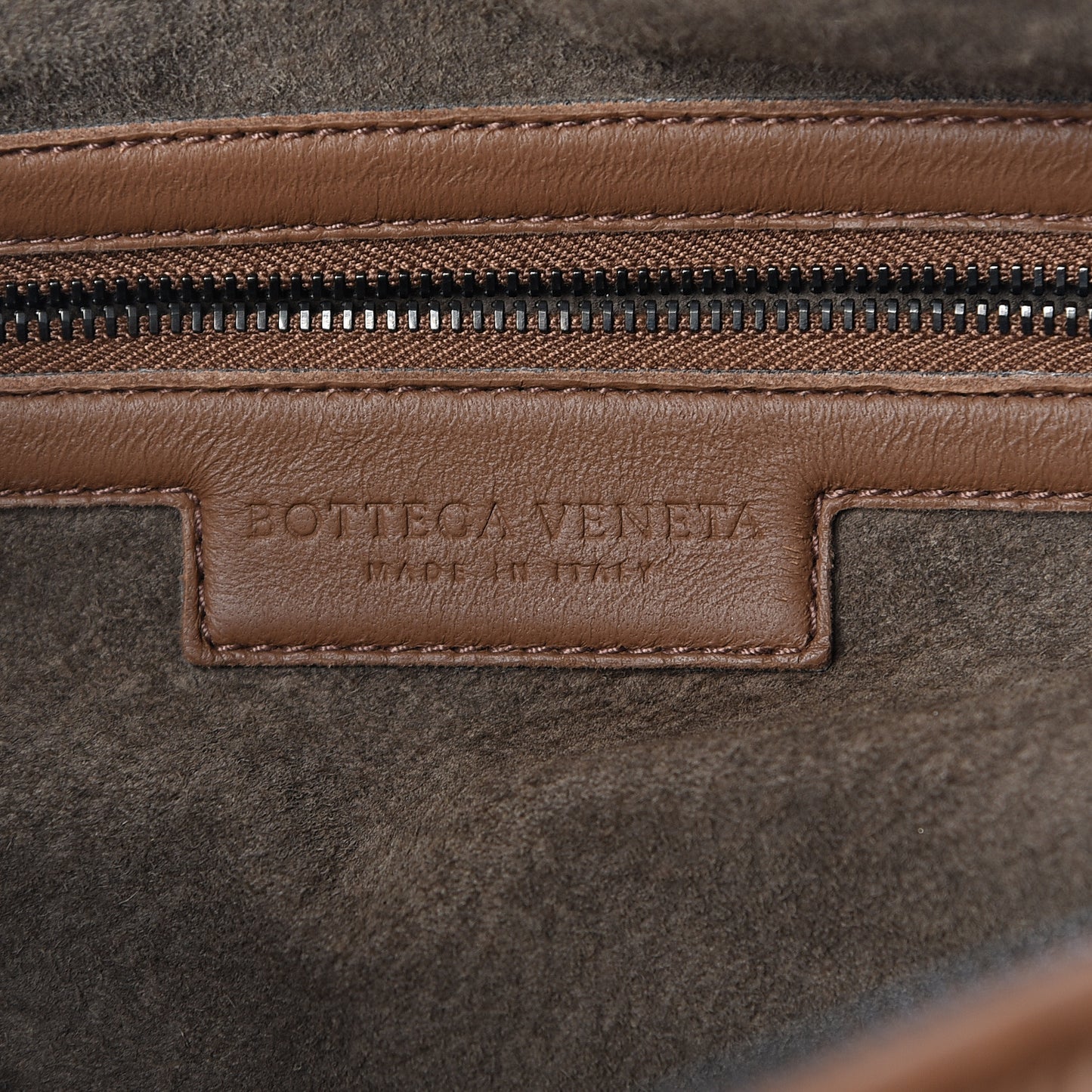 Nappa Intrecciato Montaigne Bag Noce