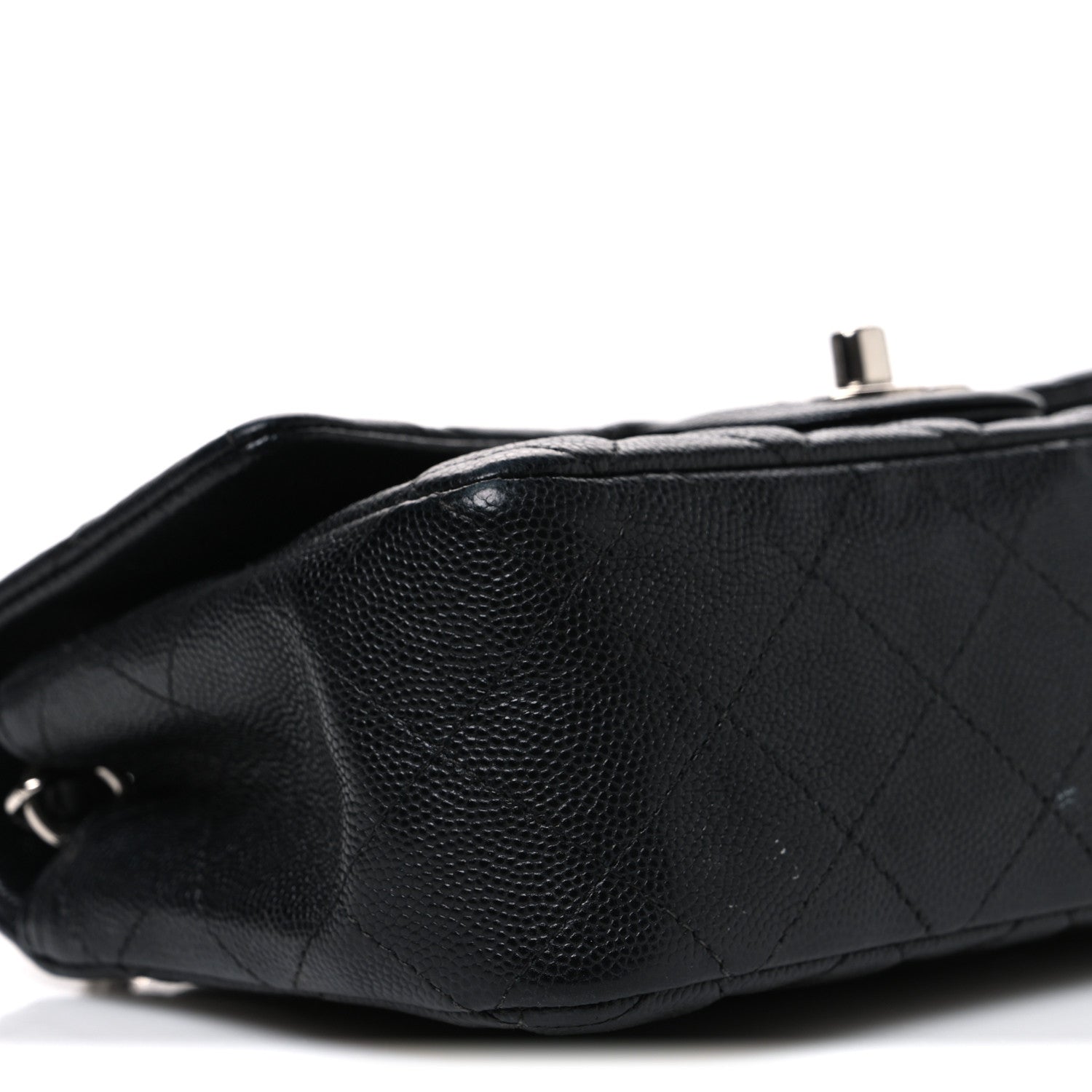 Chanel Caviar Quilted Mini Rectangular Flap Black 9 of 12