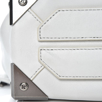 Alexander Wang Pebbled Calfskin Prisma Skeletal Tote White 11 of 25