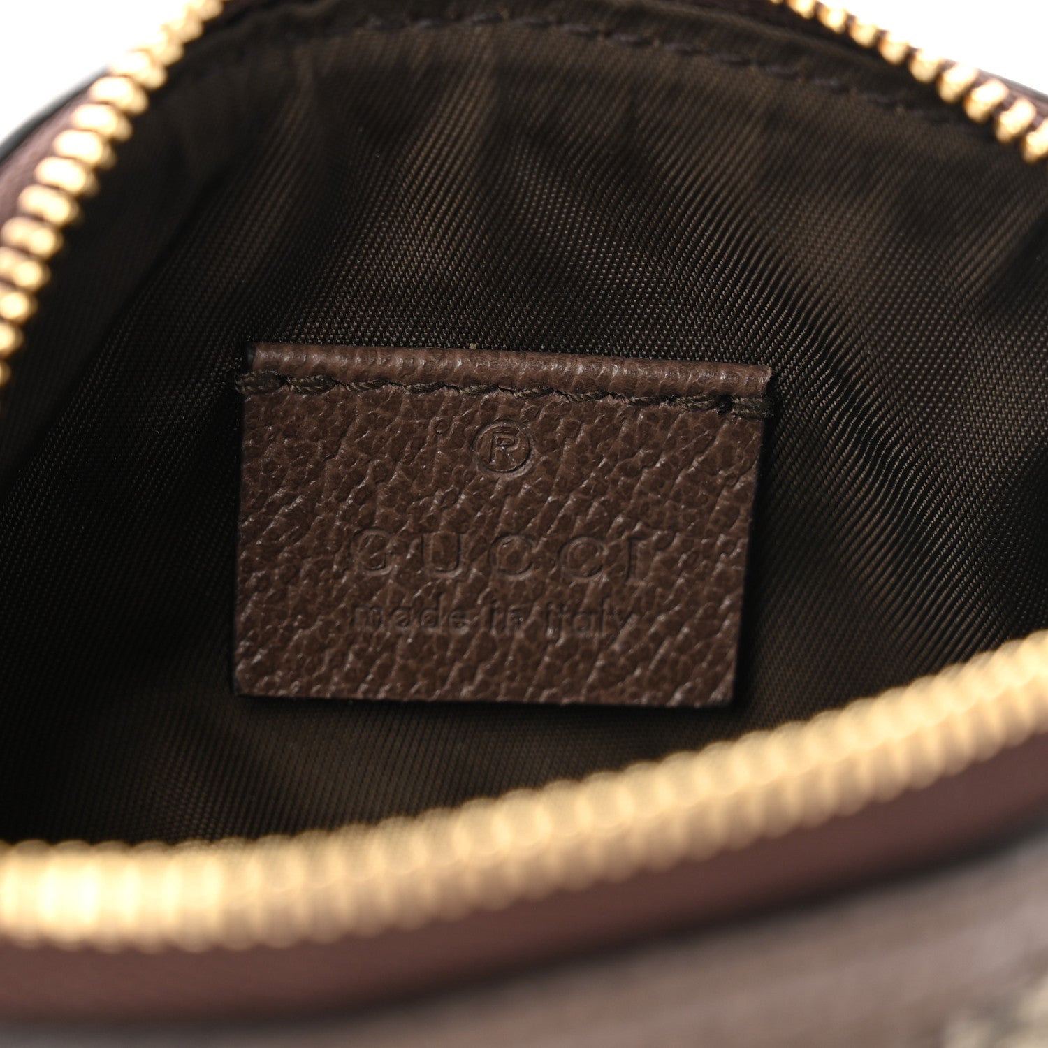 Gucci GG Supreme Monogram Web Ophidia Dome Key Pouch Beige New Acero 5 of 6