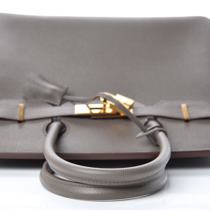 Hermes Epsom Birkin 30 Etain 20 of 34