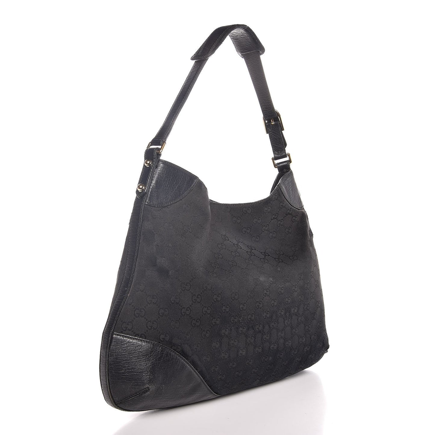 Monogram Web Hasler Hobo Black