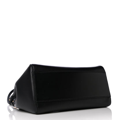 Fendi Nappa Mini Peekaboo Iconic Satchel Black 4 of 11