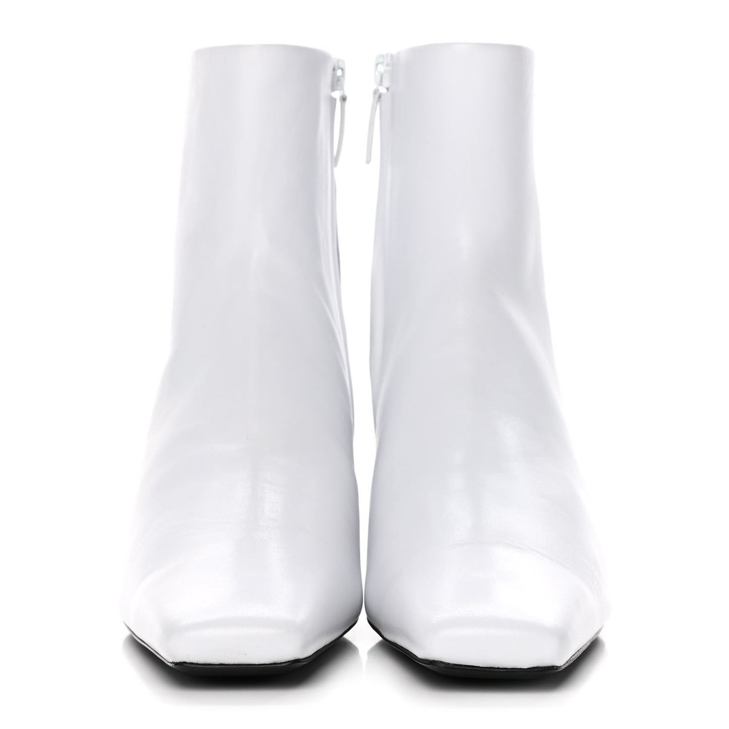 Sheepskin Typo Ankle Booties 38.5 White