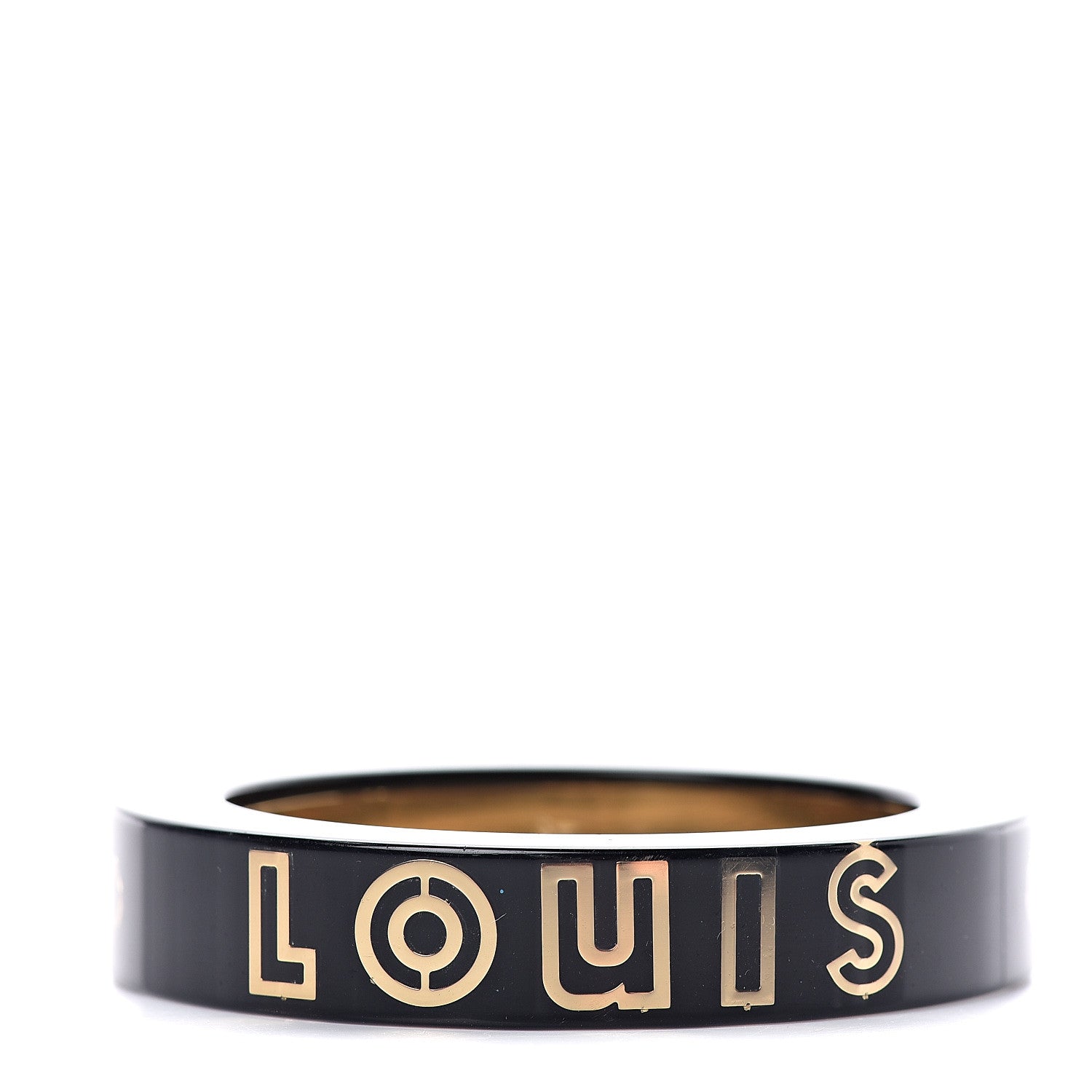 Louis Vuitton Resin Wanted Bracelet S Black 1 of 3