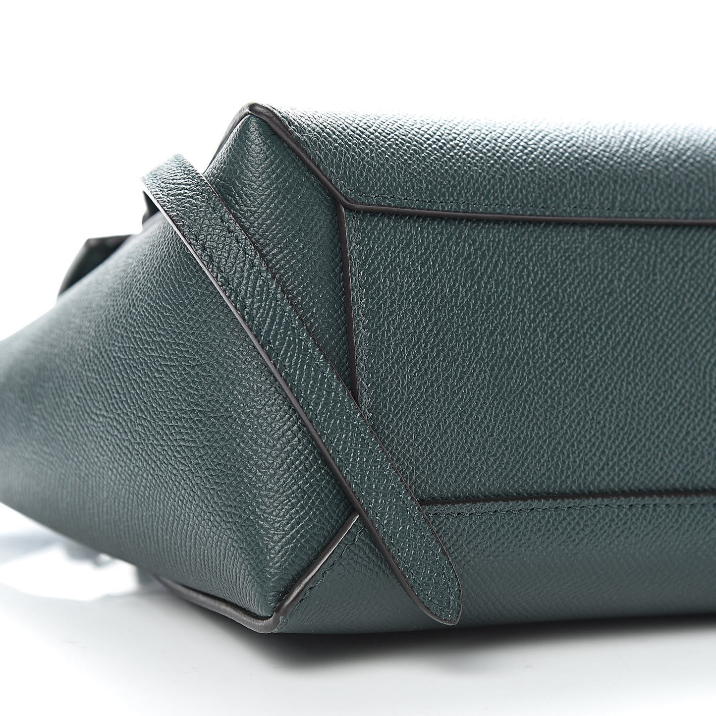 Grained Calfskin Nano Belt Bag Amazone