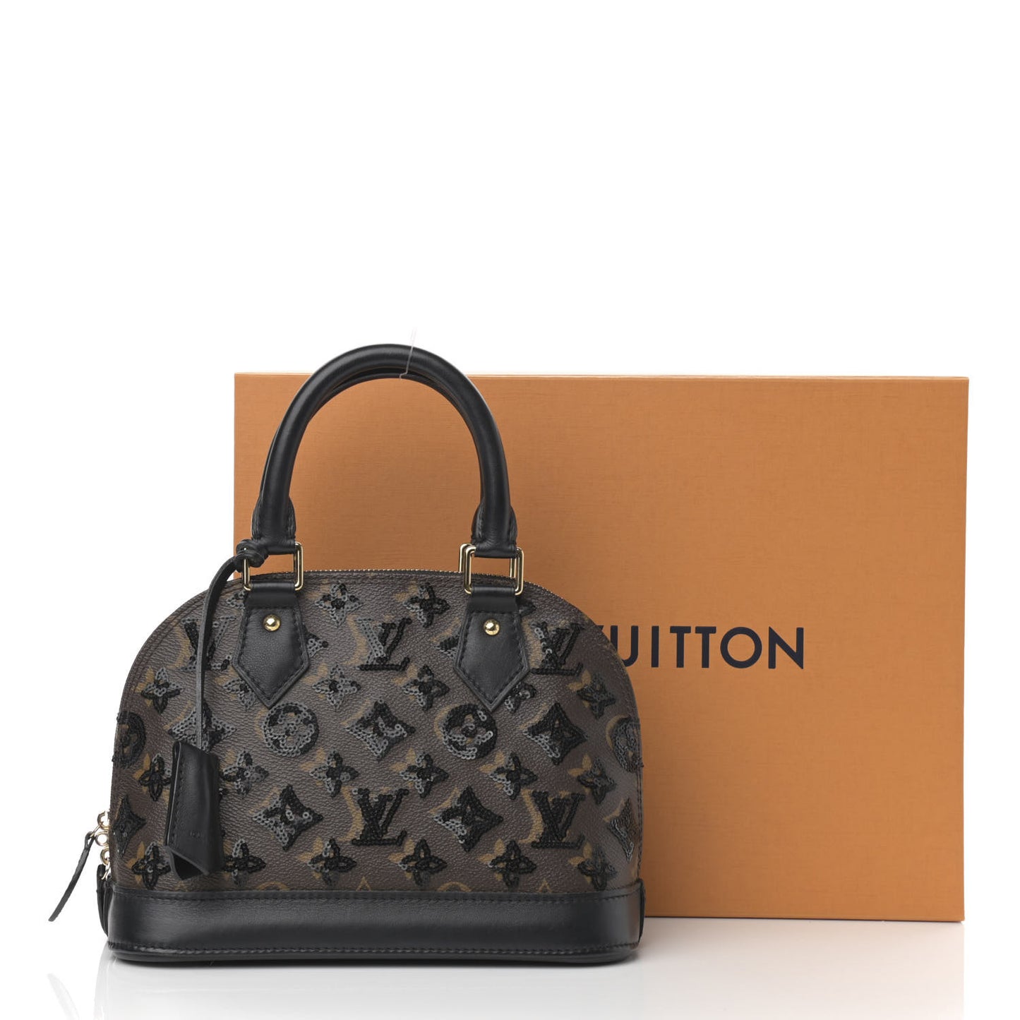 Monogram Sequins Eclipse Alma BB Black