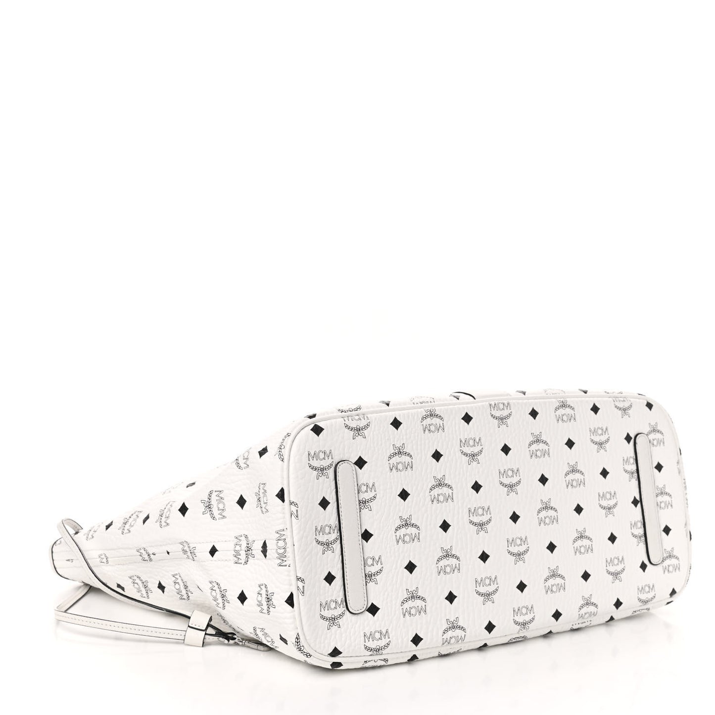 Visetos Large Liz Reversible Shopper Tote White