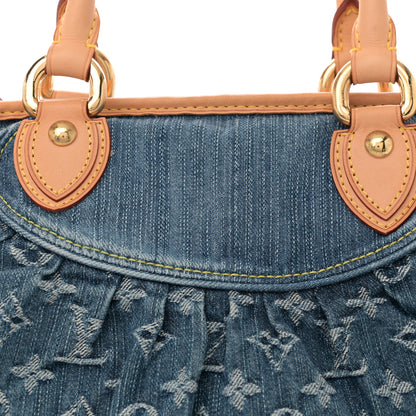 Louis Vuitton Denim Neo Cabby MM Blue 8 of 11