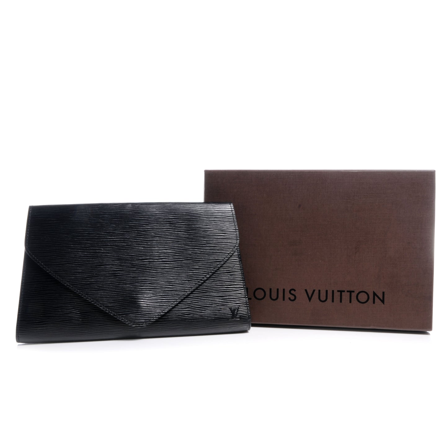 Epi Art Deco Clutch Black