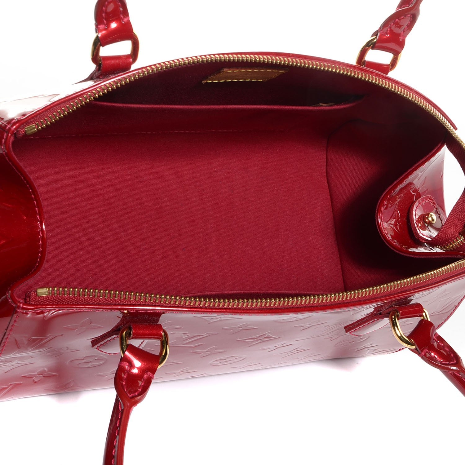 Louis Vuitton Vernis Sherwood PM Pomme D'Amour 5 of 7