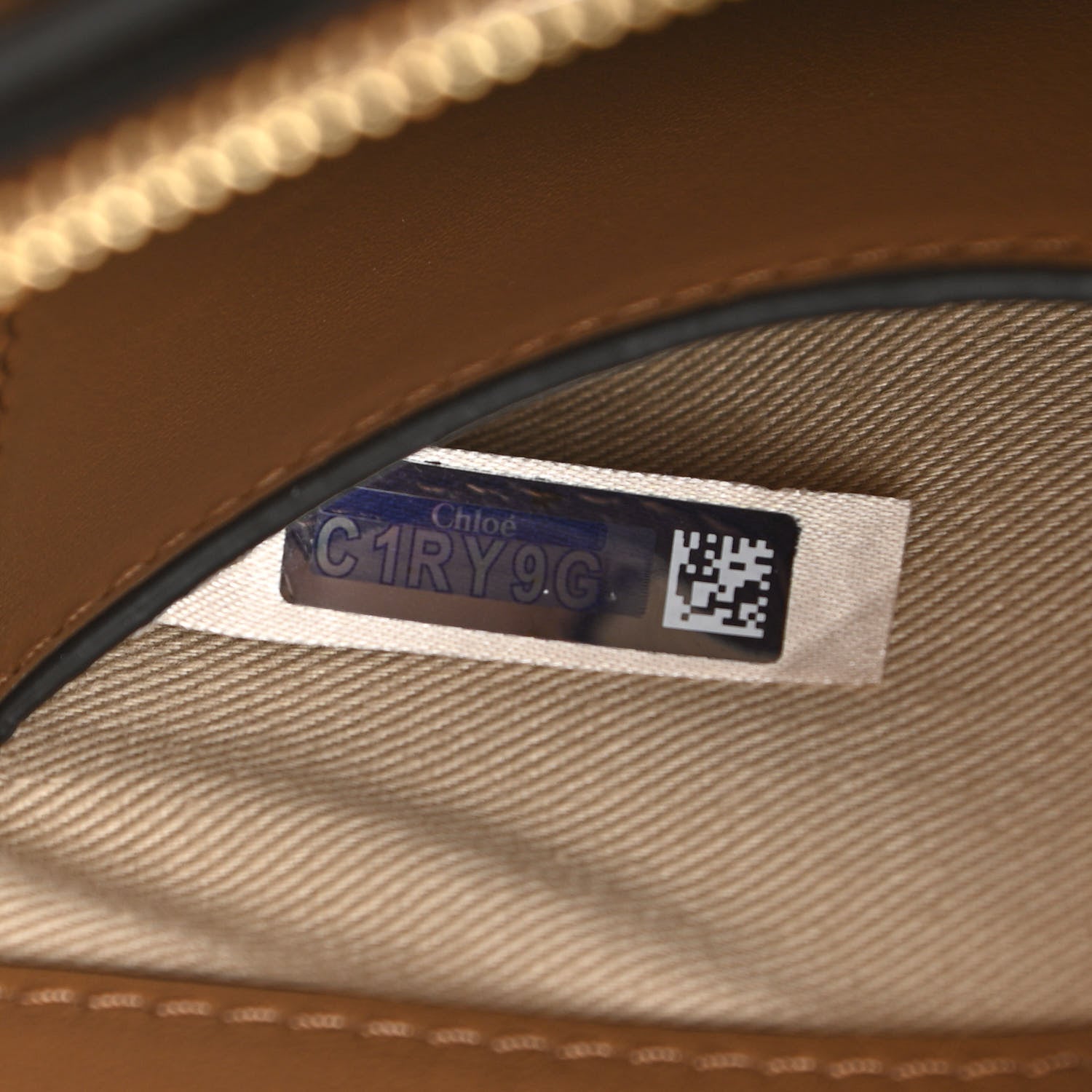 Chloe Metallic Calfskin Small Roy Bag Gold 7 of 10